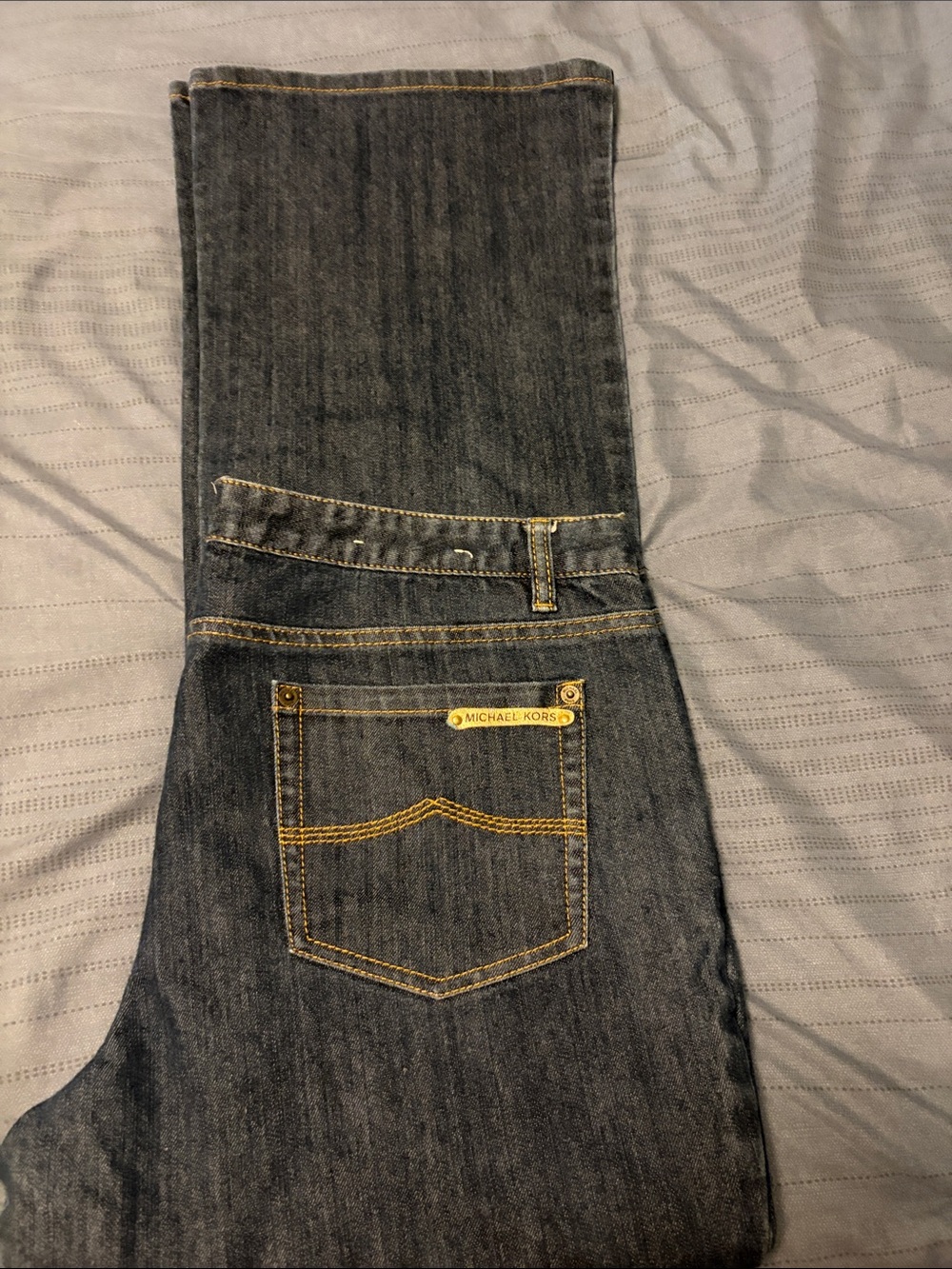 Michael Kors women’s  Dark blue Straight-Leg Jeans